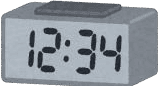 Digital alarm clock
